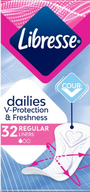 Прокладки гігієнічні Libresse Dailies Fresh Regular 32